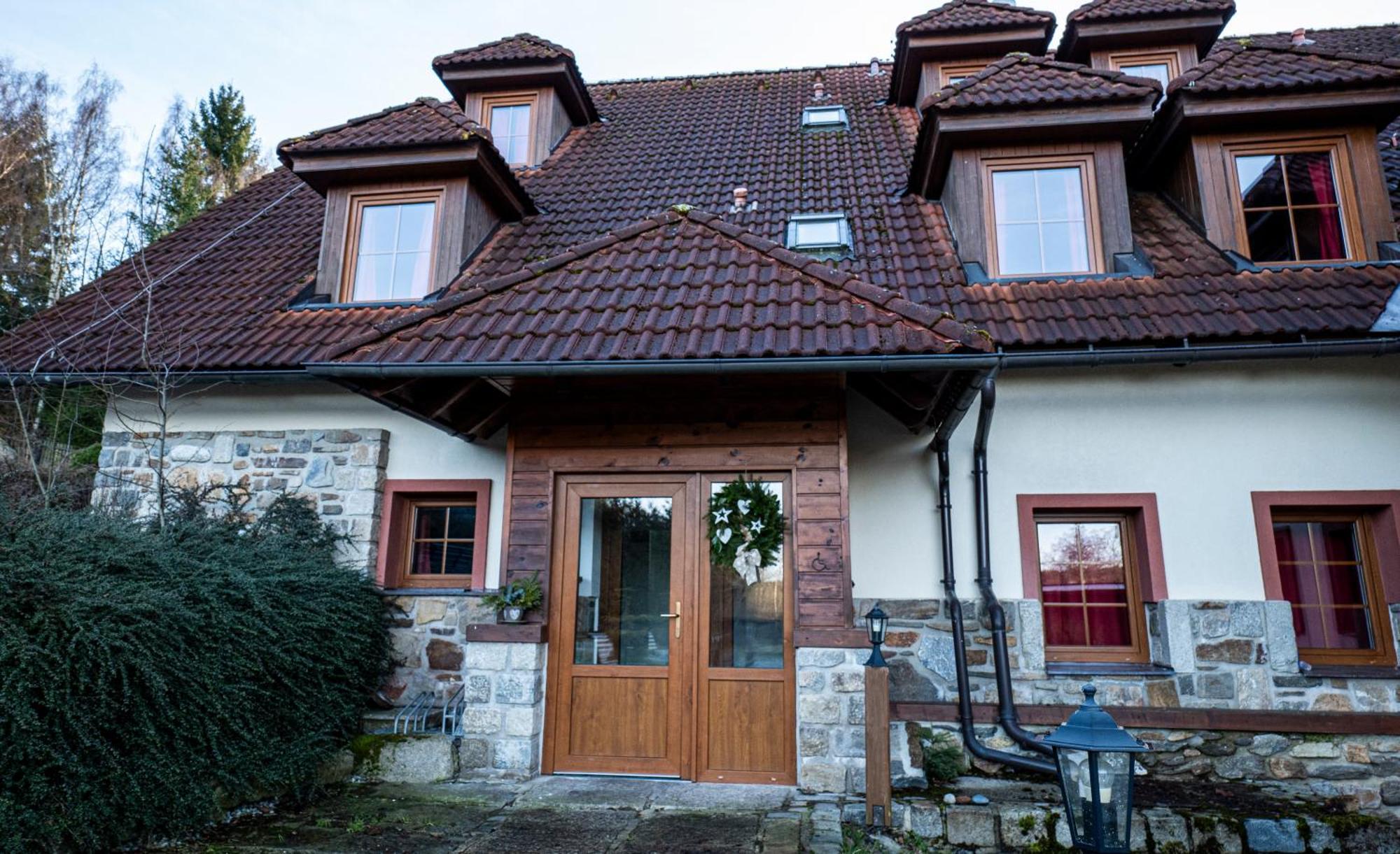 Hotel Leyla Frymburk Exterior foto